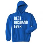 Handiest Husband Ever Humorous Hoodies for Dad Fathers Day Sarcastic Valentines Hoodie (Blue) – XXL
