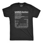 Crazy Canines T-Shirts Mens Gamer Food regimen Silly Nerdy Announcing Gift for Him Video Gaming T-Shirt (Heather Gloomy) – M