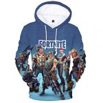 Video Gamer Hoodies | Current Video Recreation 3D Create Prints (Gigantic, Royale Blue)