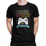 I Paused My Sport to Be Right here T-Shirt Humorous Sport Video Gamer Shirts Gamer Gifts for Men 100% Cotton Crew Neck Short Sleeve Novelty…