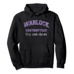 Destruction Warlock MMO Gamer Pullover Hoodie