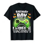 Stage 6 Unlocked Video Game Sixth Birthday Gamer Gift Boys T-Shirt