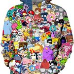 Chaos World Boys’ Hoodie Real looking 3D Print Graphic Hooded Sweatshirts Galaxy Animal Sample(XL,Cool inviting film)