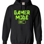 Shuffle All Out X-Astronomical Sad Grownup Gaming Mode On Humorous Gamer Sweatshirt Hoodie