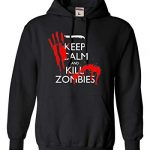 Dash All Out XXXX-Broad Sunless Adult Sustain Light And Execute Zombies Hooded Sweatshirt Hoodie