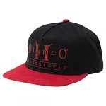 JINX Diablo II: Resurrected Hell to Pay Snapback Baseball Hat, Sunless/Red, Adult Dimension