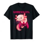 Gamer Axolotl Lover Cute Axolotl Gaming Video Gamer Presents T-Shirt