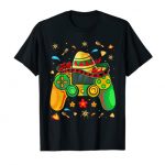 Humorous Video Gamer Cinco De Mayo Boys Young other folks Let’s Fiesta Celebration T-Shirt