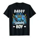 Daddy Of The Birthday Boy Matching Family Video Gamer Procure collectively T-Shirt