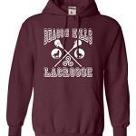 Hunch All Out Medium Maroon Grownup Beacon Hills Lacrosse Sweatshirt Hoodie