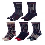 Mens Nintendo Controller Video Sport 5-Pack Crew Socks