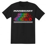 Nintendo Mens Video Gameboy Shirt – Mario, Luigi, Zelda, Kirby, and Donkey Kong Vintage Tee (Unlit Mario Kart, Mammoth)