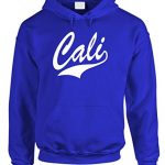 CALI – california rap hip hop swag vogue Pullover Hoodie, S, Royal Blue