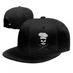 Cranium Chef Gloomy Snapback Hat for Males Boys Humorous Baseball Cap Adjustable Dad Hats Flat Invoice Trucker Caps Gift