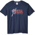 Nintendo Men’s Good day Ocarina T-Shirt, Top class Navy Heather, L