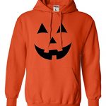 Lope All Out Minute Orange Adult Jack O Lantern Pumpkin Face Halloween Comical Sweatshirt Hoodie