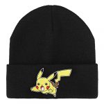 Bioworld Pokemon Pikachu Dim Cuff Beanie