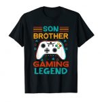 Amusing Gaming Gift For Teenage Boys 8-12 one year Broken-down Video Gamer T-Shirt