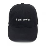 Men’s Baseball Caps I’m Sick Embroidered Dad Hat Washed Cotton Hat (Gloomy,7 3/8)