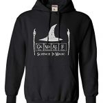 Huge Dismal Mens Science Is Magic Amusing Sweatshirt Hoodie