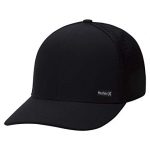 Hurley Males’s League Dri-Match Snapback Baseball Cap, Shadowy, One Size