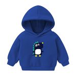 Boys’ Ladies’ Crewneck Thin Sweatshirt Casual Stable Pockets Spring Hoodie Outfits Hooded Sweatshirt Sweat High Blue