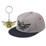 EIKOU New ver.Adjustable Royal Wingcrest Hylian Crest hat Baseball Cap（Near with Keychain） Grey