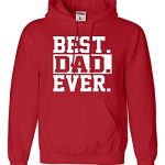 X-Tidy Crimson Mens Handiest Dad Ever #1 Dad Worlds Ultimate Sweatshirt Hoodie