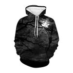 Mens Hoodies, Sunless Cotton Hoodie Men Zip Up 2XL Hoodies Descend Clothes Style 3D Sweater Vortex Print Long Sleeve Hoodie Men’s Sports clothing Plus Dimension…
