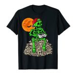 Halloween Skeleton Gamer Boys Children Children Gaming T-Shirt