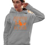 X-Broad Oxford Mens Frequent Flyer Silly Witch Halloween Sweatshirt Hoodie