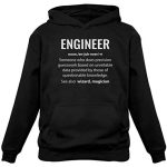 Tstars – Engineer Definition Noun Items Silly Hoodie XX-Enormous Shaded