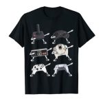 Dabbing Video Gamer Controllers Silly Boys Younger other folks Gamer Dab T-Shirt