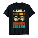 Son Brother Gaming Fable Video Gamer Gifts For Boys Children T-Shirt