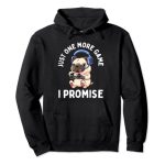 Gaming Pug Gamer Dog Lover Video Game Boys Ladies Present Pullover Hoodie
