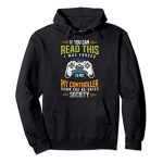 Humorous Gamer Video Video games Reward Opinion Gaming Pullover Hoodie