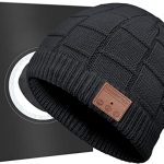 Bluetooth Beanie Hat Headphones Strange Tech Items Stocking Stuffer Dark