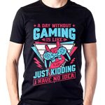 FOR.AMIMI Graphic Tees for Males Basic 100% Natural Cotton – Gamer Have Silly Retro T-Shirt S-4xl