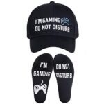 Amusing Gamer Gifts,Socks Baseball Cap,Brithday Valentines Gifts Opinion for Young folks Boys Males Young folks Youngsters Him