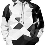 Pandolah Men’s Patterns Print Athletic Sweaters Fashion Hoodies Sweatshirts(2XL/3XL,000-1acrystal-2)