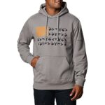 Columbia Males’s PHG Sport Flag Hoodie, Boulder/Buffalo Sport Flag, Medium