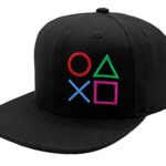 swqfzki Embroidered Gamer Hat Fitted Flat Bill Baseball Cap Gamers Reward for Males Snapback Hat Unlit