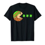 Humorous St Patricks Day Video Video games Humor Humorous list Boys Children Gamer T-Shirt