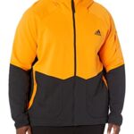 adidas Men’s Designed 4 Sport Day Fullzip, Intellectual Orange, Medium