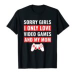 Boys Valentines Day Shirt for Younger folks Video Games Humorous Gamer T-Shirt