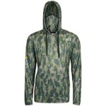 HECS Searching HECStyle Stealth Display cloak cloak Hoodie with Face Cowl Deer Turkey & Wide Game Searching Accessories & Instruments Unisex-Medium Inexperienced