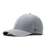 melin A-Game Hydro, Performance Snapback Hat, Water-Resistant Baseball Cap for Men & Ladies folk, Heather Grey, Medium-Broad
