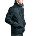 GRAPHENE-X Mens Reversible Hoodie | Graphene Integrated Fabric | Breathable & Water-Resistant | Sport-Changer & Future Sequence of Outside Efficiency Gear (XX-Smooth) Murky