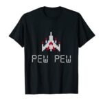 Arcade Retro video game ship T-Shirt
