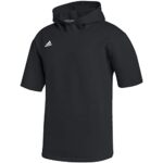 adidas Icon Short Sleeve Mens Baseball Hoodie L Gloomy